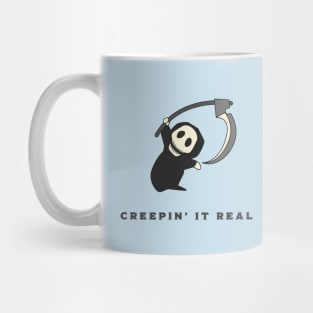 Creepin it Real - Halloween pun Mug